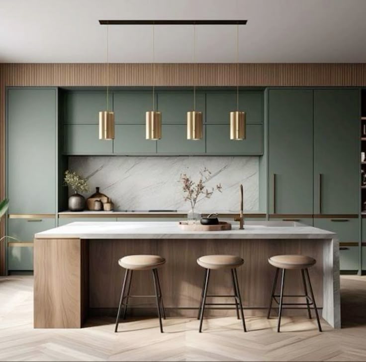 Stylish modern kitchen interior